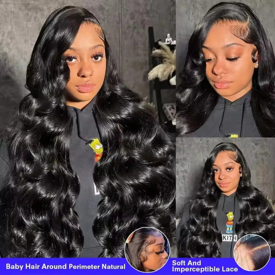 30 40 Inch Body Wave Wigs 13x6 13x4 Hd Lace Frontal Wig 250 Density Human Hair Wigs Hd Lace Wig Preplucked Brazilian Hair Wigs