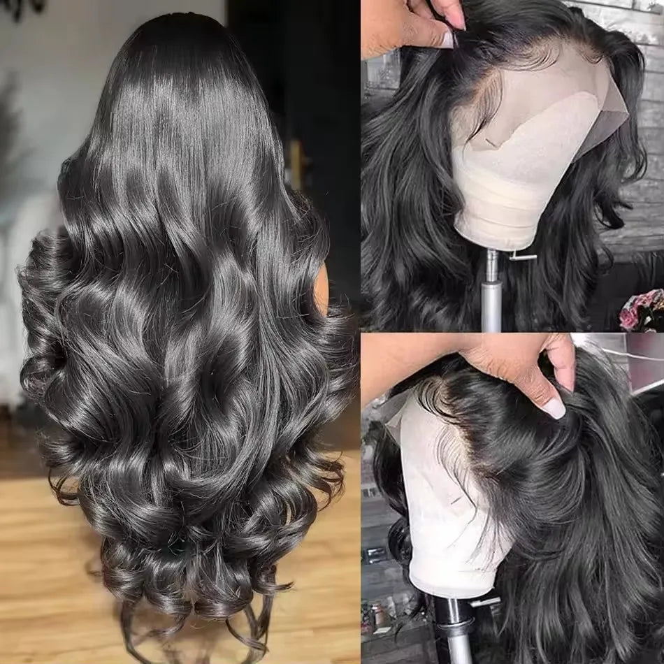 30 40 Inch Body Wave Wigs 13x6 13x4 Hd Lace Frontal Wig 250 Density Human Hair Wigs Hd Lace Wig Preplucked Brazilian Hair Wigs