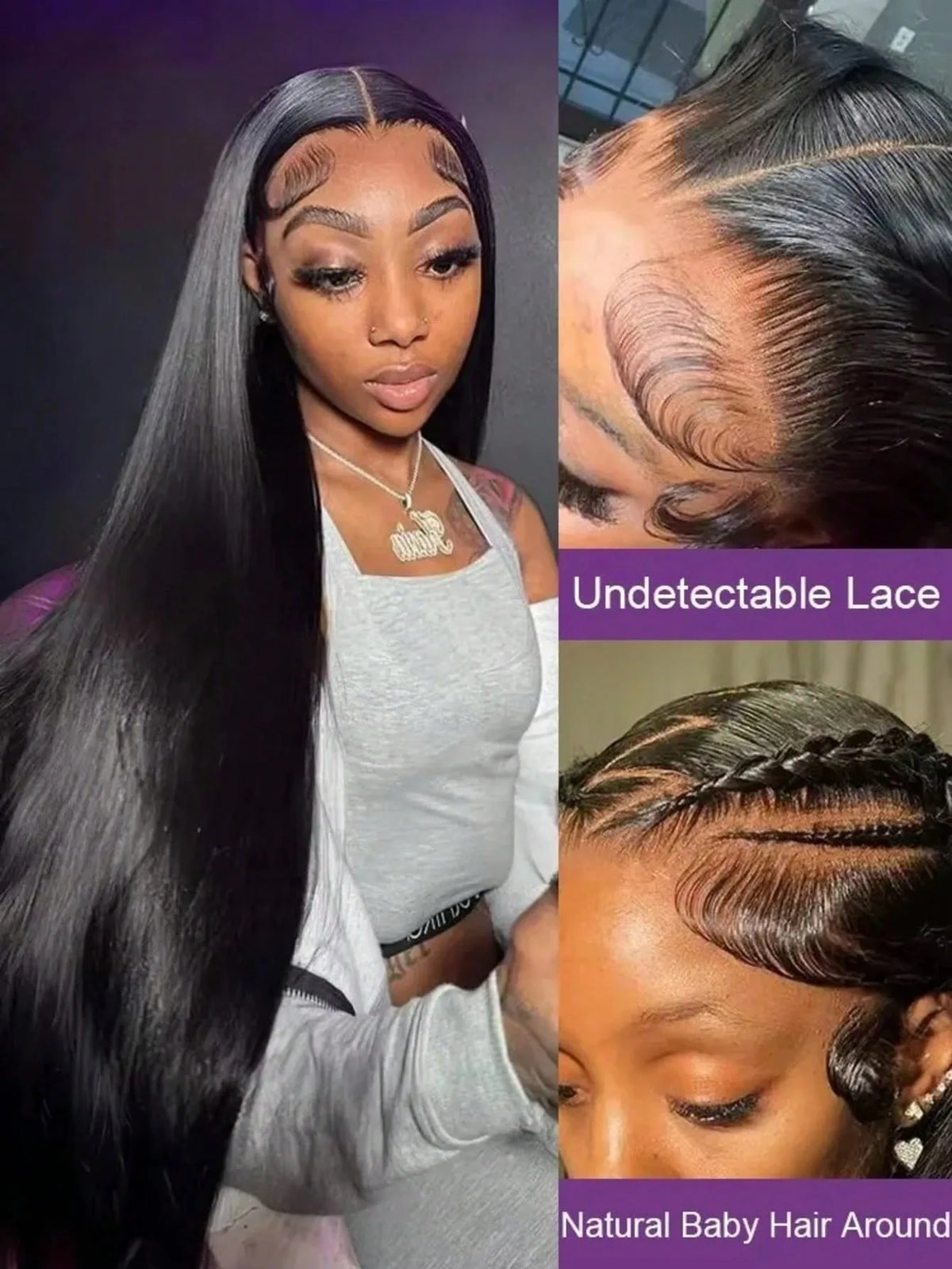 40 Inch 13x4 Bone Straight Lace Front Wigs Human Hair 13x6 Brazilian Transparent Lace Frontal Wig For Women With Baby Hair